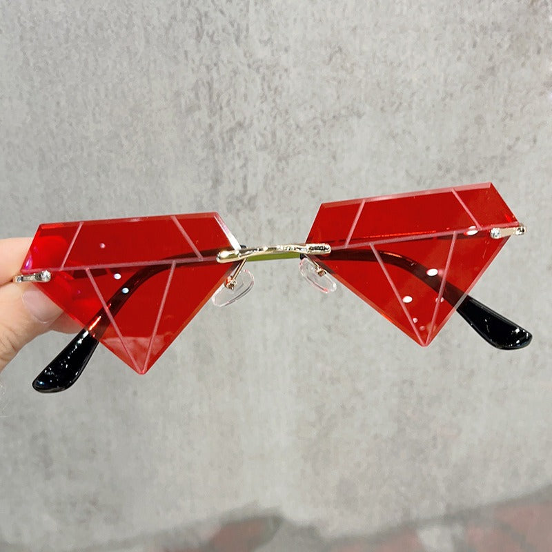 Irregular Ball Diamond Sunglasses