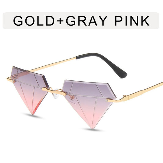 Irregular Ball Diamond Sunglasses