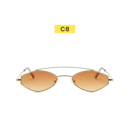90s Sunglasses Women Retro Oval Sunglasses Lady Brand Designer Vintage Black Sunglasses Girls Eyeglasses UV400 Oculos