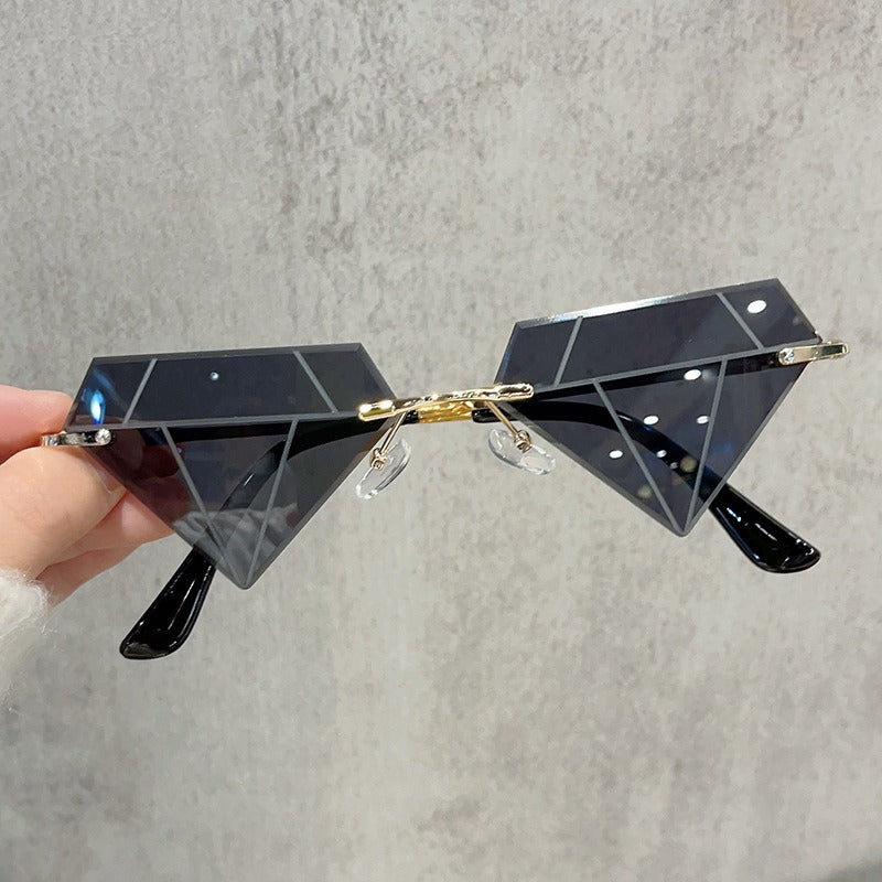 Irregular Ball Diamond Sunglasses