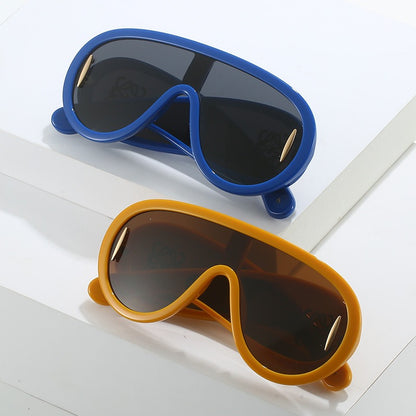 Large frame sunshade sunglasses
