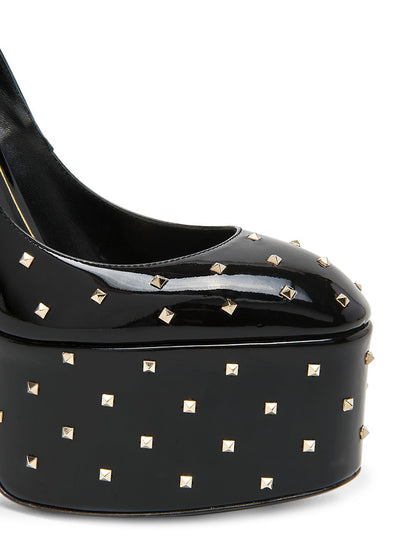 Platform Shoes Office Lady Chunky Heels Ladies Shoes Rivet Ankle Strap Thick Bottom