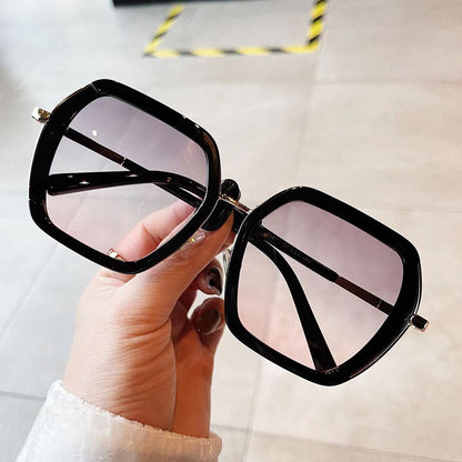 Sunglasses Men's And Women's Korean Version Big Frame Glasses Trendy Street Sunglasses