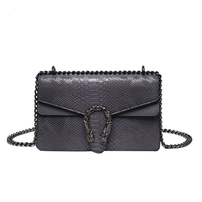 Crocodile patterned Wine God Bag