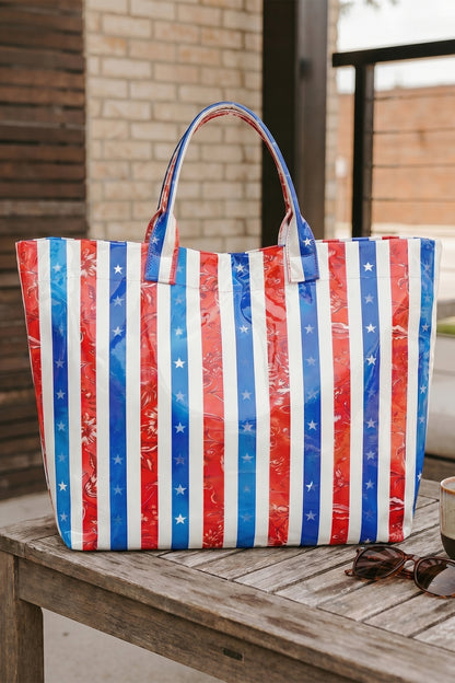 Polka Dot Glossy Tote Bag