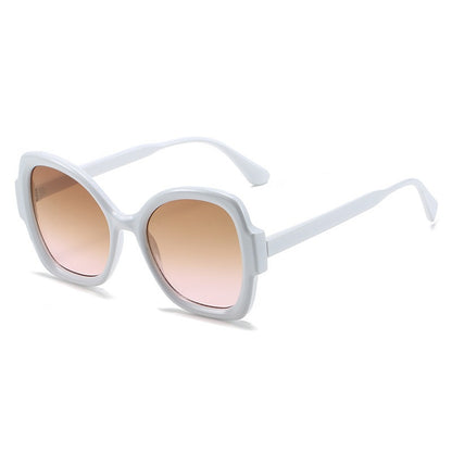 Sunglasses European and American Internet celebrity ins personalized butterfly glasses Milan fashion catwalk sunglasses