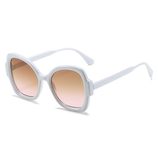 Sunglasses European and American Internet celebrity ins personalized butterfly glasses Milan fashion catwalk sunglasses