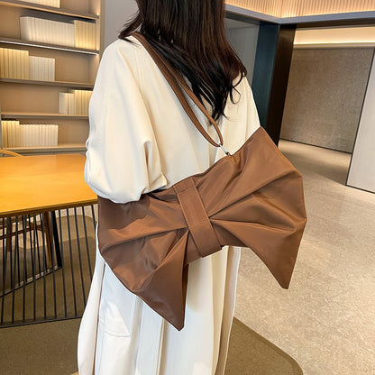 Bow Tote Crossbody Bag