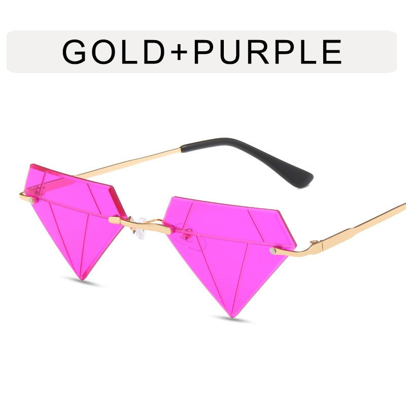 Irregular Ball Diamond Sunglasses
