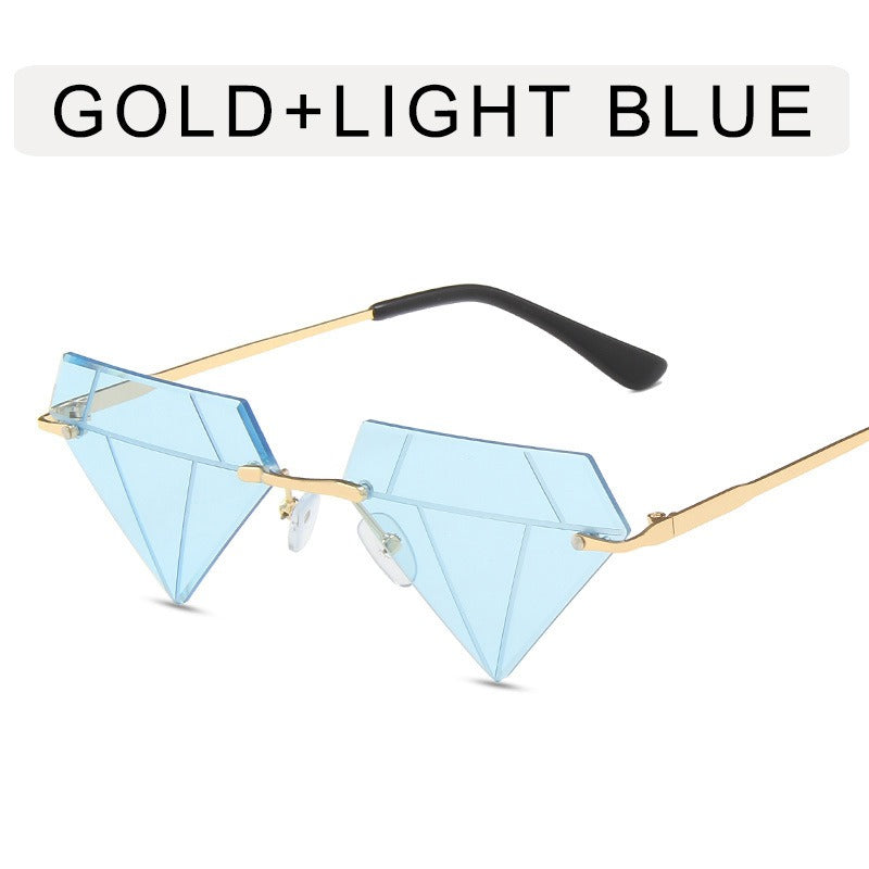 Irregular Ball Diamond Sunglasses