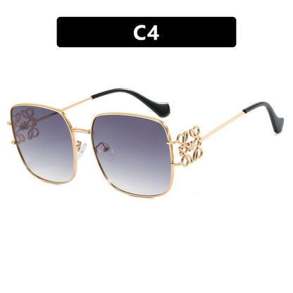 Single beam sunglasses new personalized simple sunglasses versatile fashion sunglasses street photography