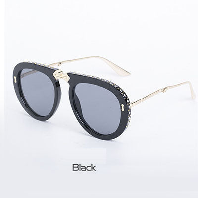 Women's Diamond Folding Sunglasses
