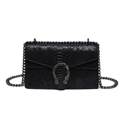 Crocodile patterned Wine God Bag