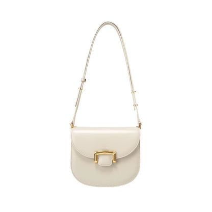 Original Women Bag  New Trendy High-end Wedding Bag Shoulder Bag Commuting Handbag Retro Style Saddle Bag