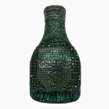 Women Bottle  Crystal Evening Bag Lady Diamond Wedding Bridal Purses Female Rhinestone Party Prom Clutches Bags