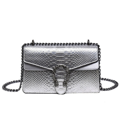 Crocodile patterned Wine God Bag