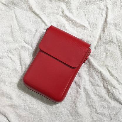 Korea Ins Mobile Phone Bag Female Messenger Small Bag New Trendy Fashion All-Match Vertical Shoulder Bag Small Shoulder Bag