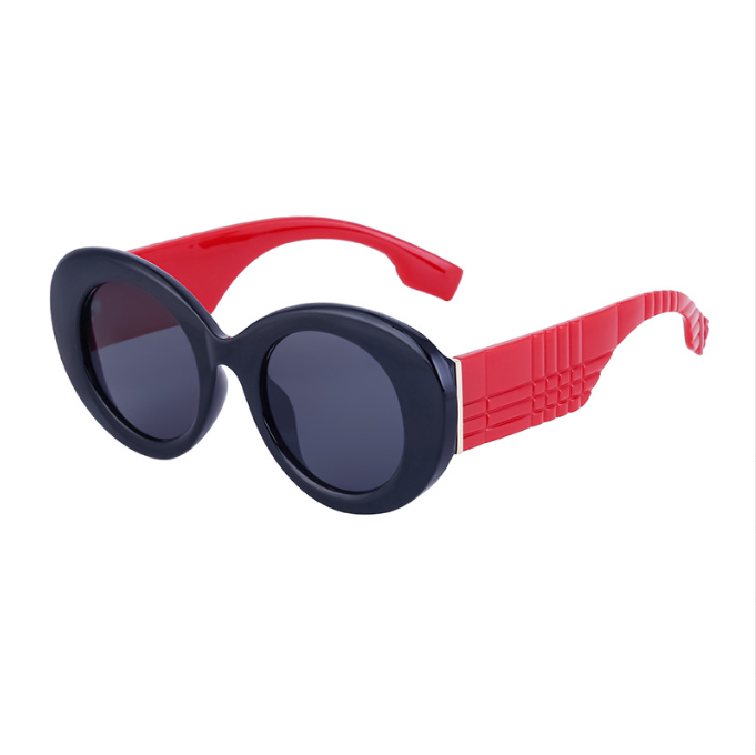 New retro oval frame sunglasses women trend large frame UV protection sunglasses women
