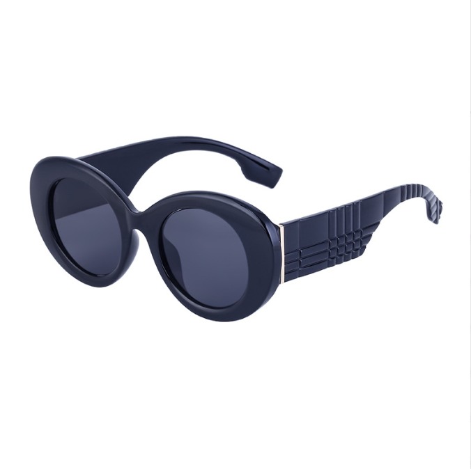 New retro oval frame sunglasses women trend large frame UV protection sunglasses women