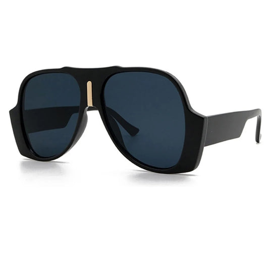 Gradient Shades For Women Oversized Pilot Sunglasses Men Luxury Brand Vintage Unique Sunglasses Female Glasses Eyewear