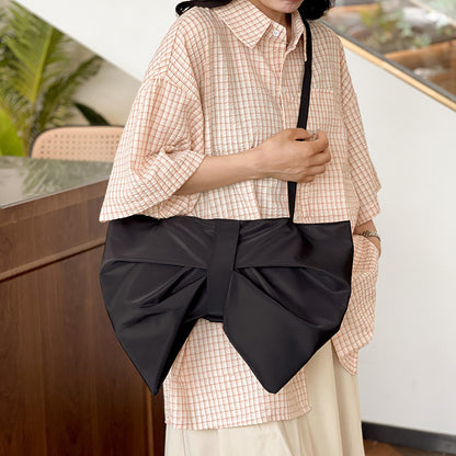 Bow Tote Crossbody Bag