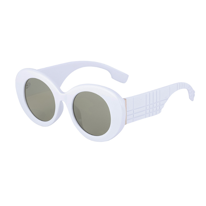 New retro oval frame sunglasses women trend large frame UV protection sunglasses women