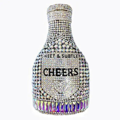 Women Bottle  Crystal Evening Bag Lady Diamond Wedding Bridal Purses Female Rhinestone Party Prom Clutches Bags