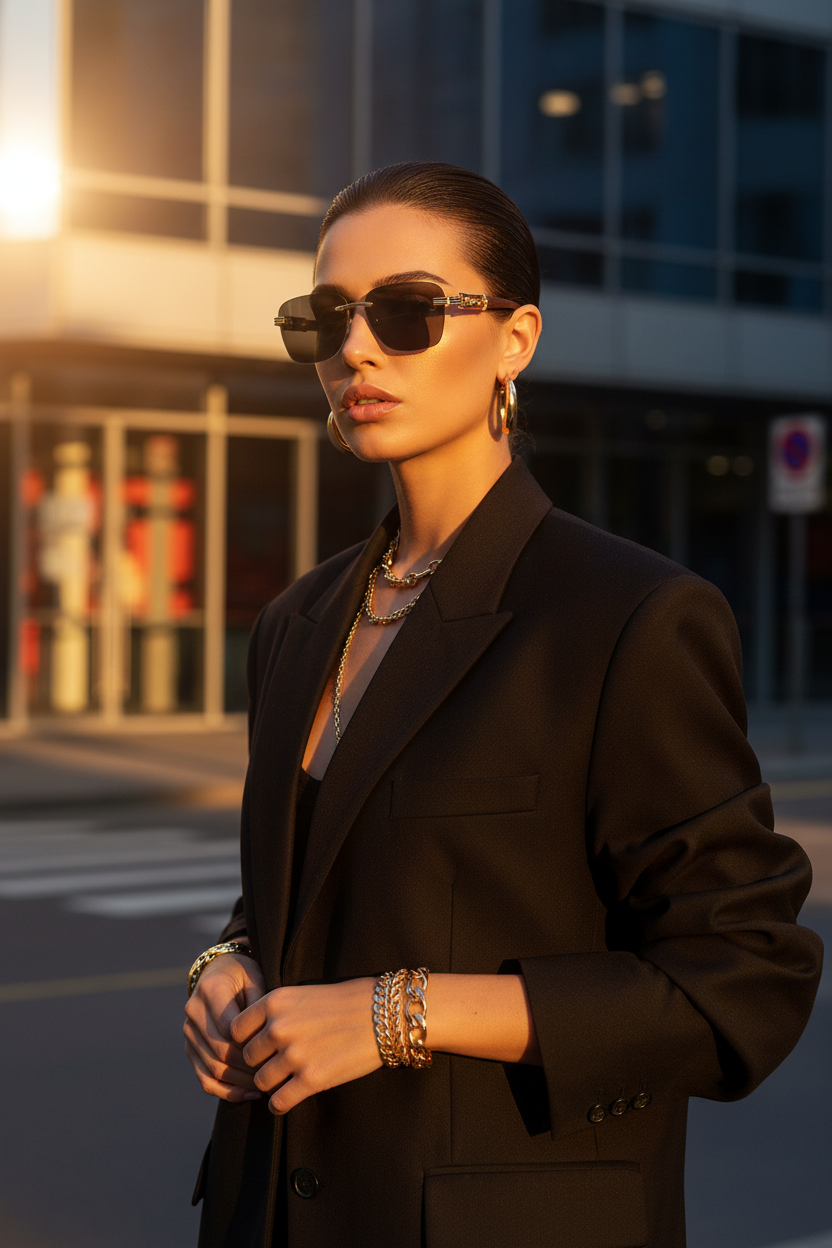 New Retro Leopard Sunglasses
