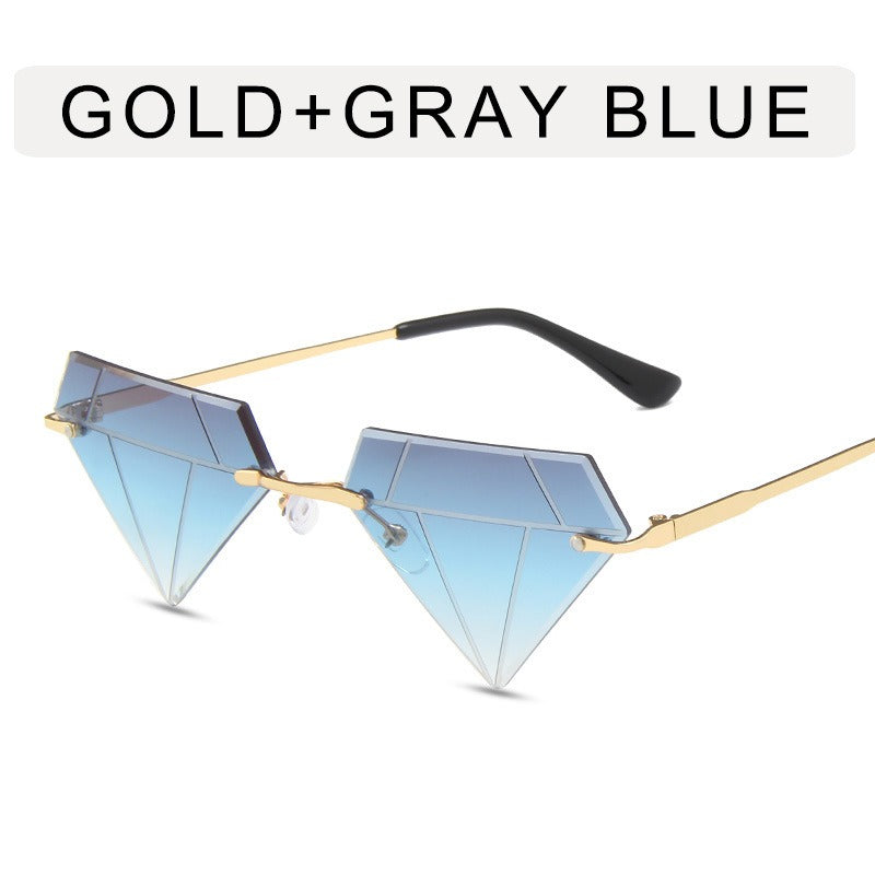 Irregular Ball Diamond Sunglasses