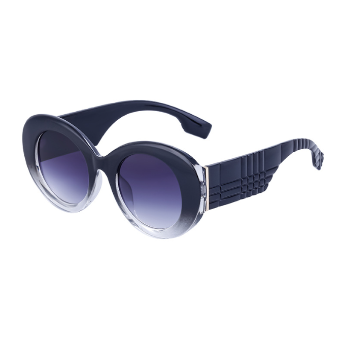 New retro oval frame sunglasses women trend large frame UV protection sunglasses women