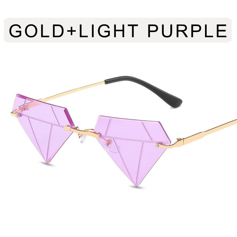 Irregular Ball Diamond Sunglasses