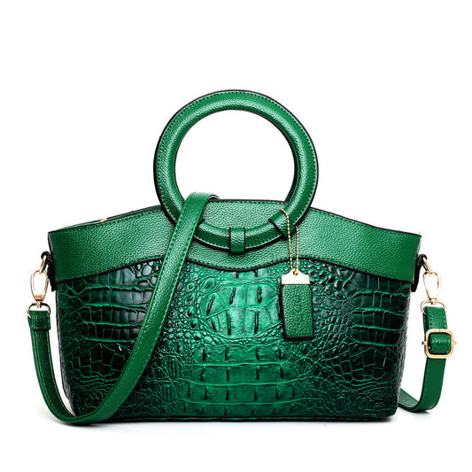 Ladies' handbag European and American style fashion ring single shoulder diagonal cross bag