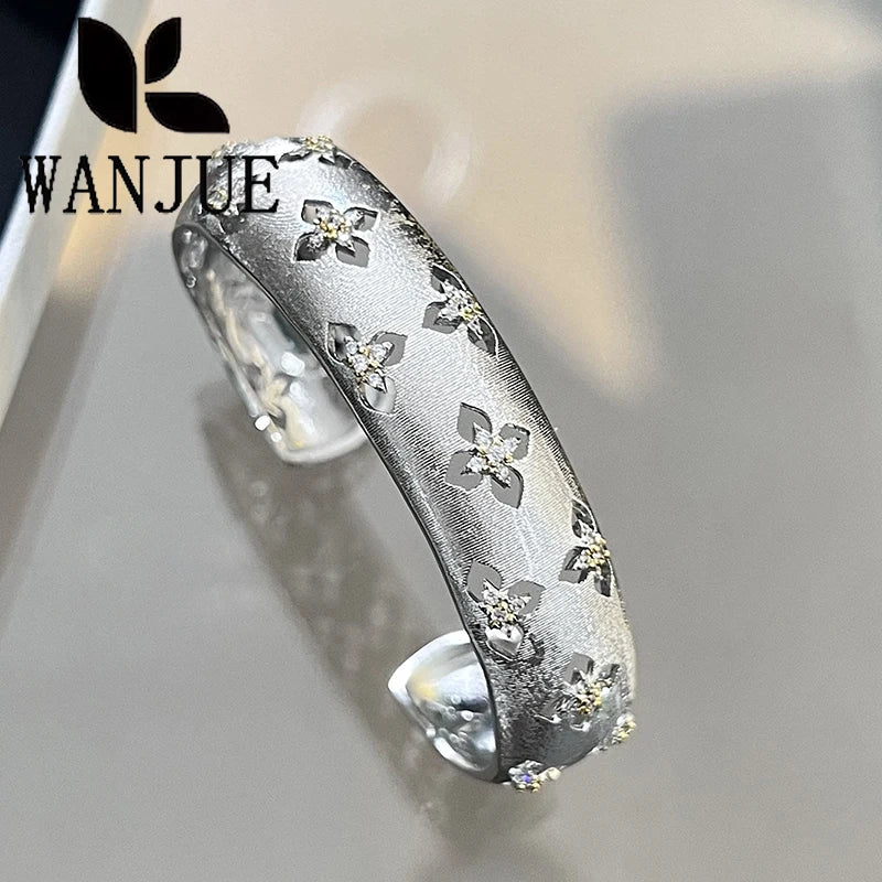 Fashion trend women's luxury jewelry retro personality exquisite bracelet wedding party holiday gift