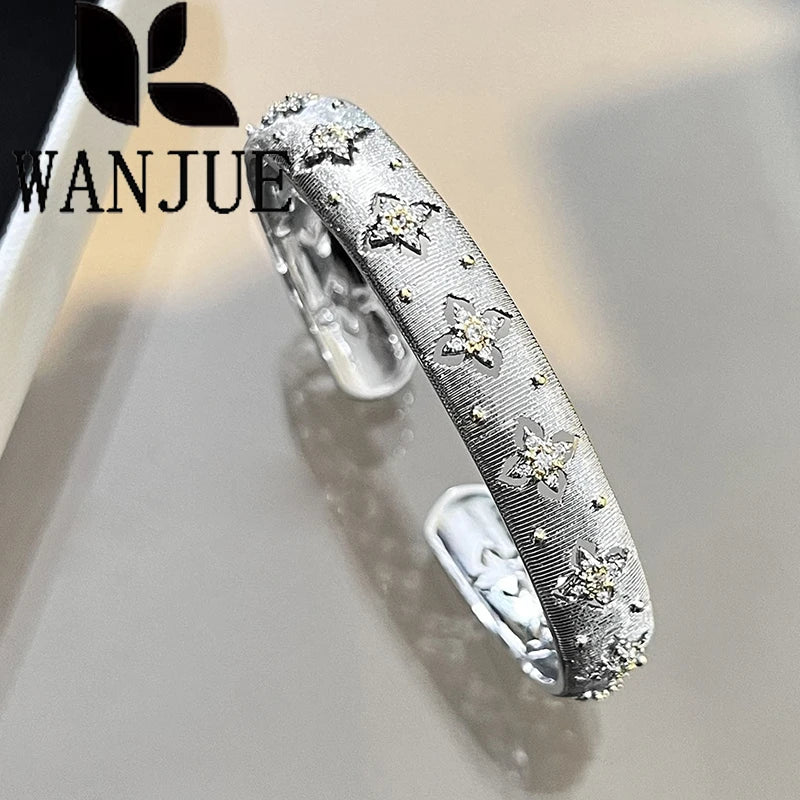 Fashion trend women's luxury jewelry retro personality exquisite bracelet wedding party holiday gift