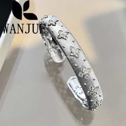 Fashion trend women's luxury jewelry retro personality exquisite bracelet wedding party holiday gift