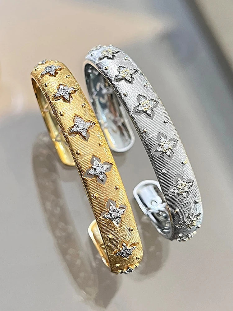 Fashion trend women's luxury jewelry retro personality exquisite bracelet wedding party holiday gift
