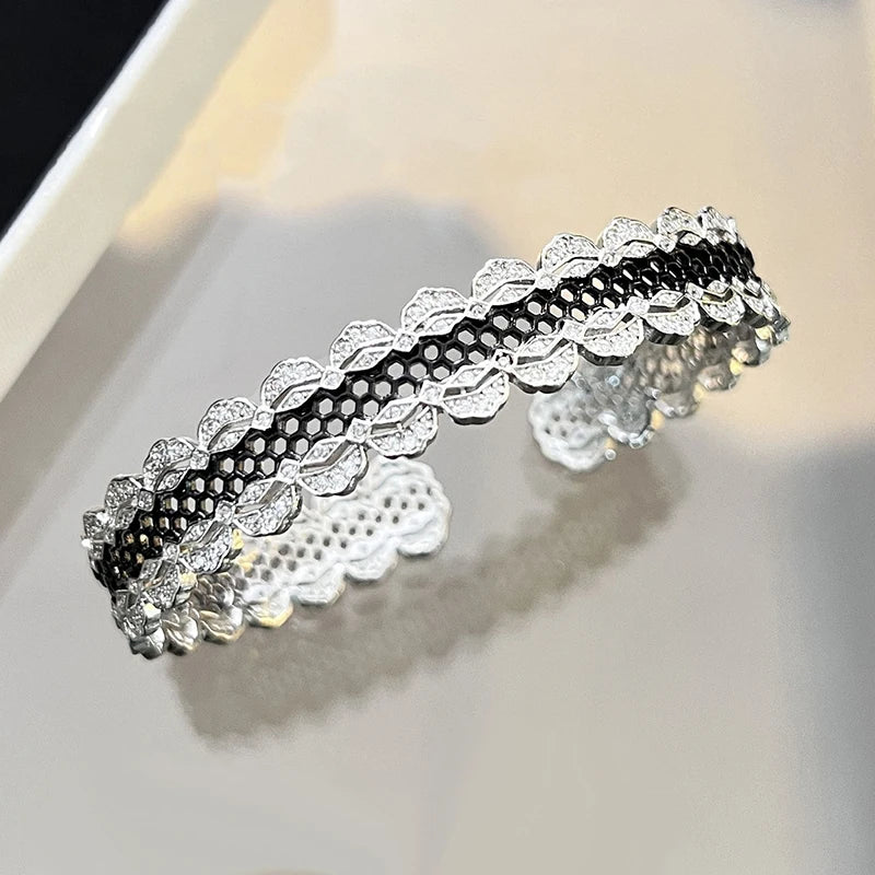 Fashion trend women's luxury jewelry retro personality exquisite bracelet wedding party holiday gift