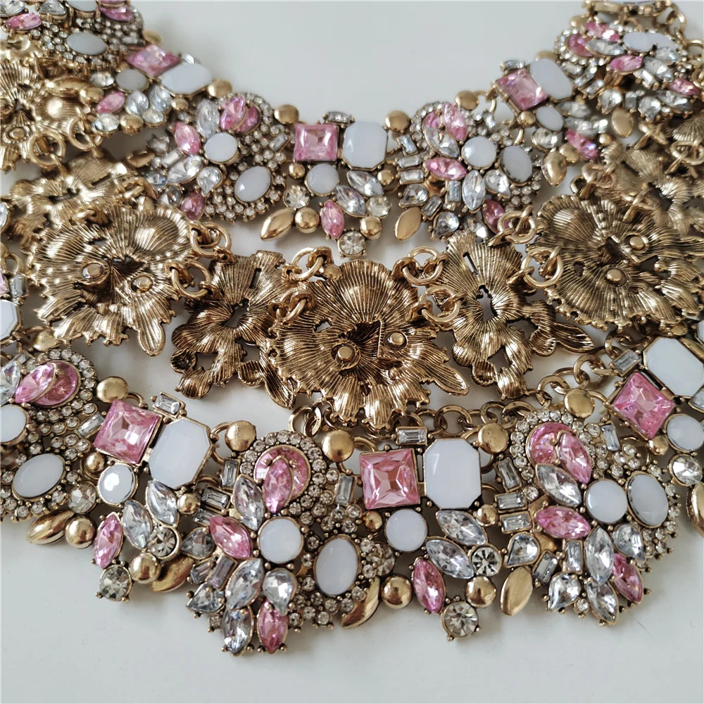2025 New Luxury Crystal Rhinestone Jewelry Sets