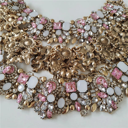 2025 New Luxury Crystal Rhinestone Jewelry Sets