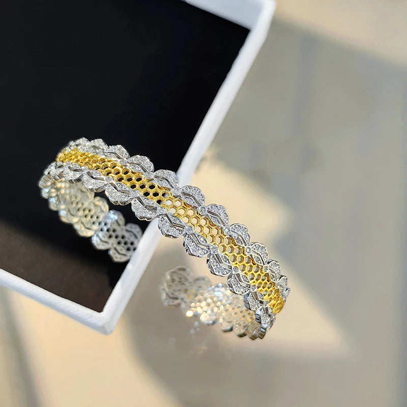 Fashion trend women's luxury jewelry retro personality exquisite bracelet wedding party holiday gift