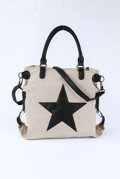 Five-pointed Star Canvas Tote Bag